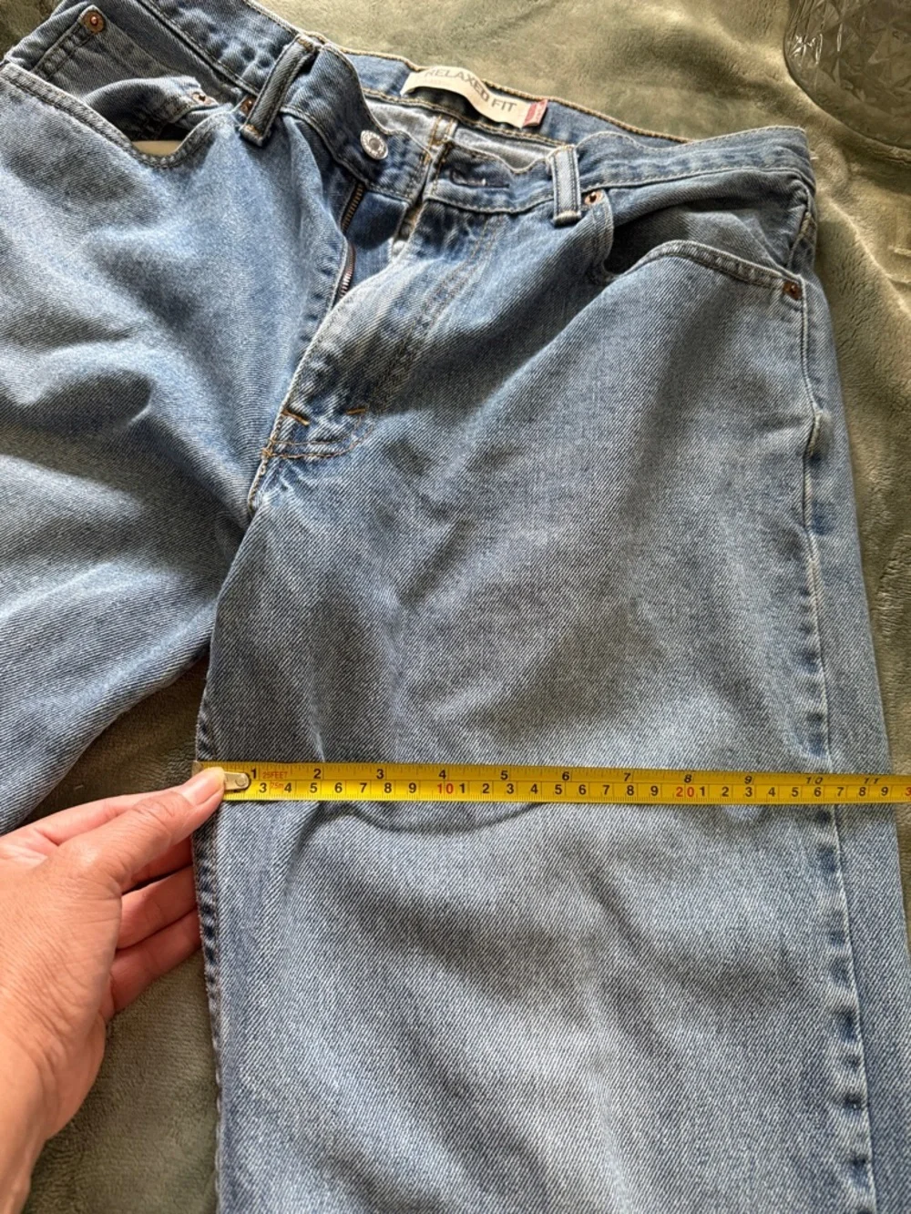 Levi's Light Blue Straight Leg Jeans